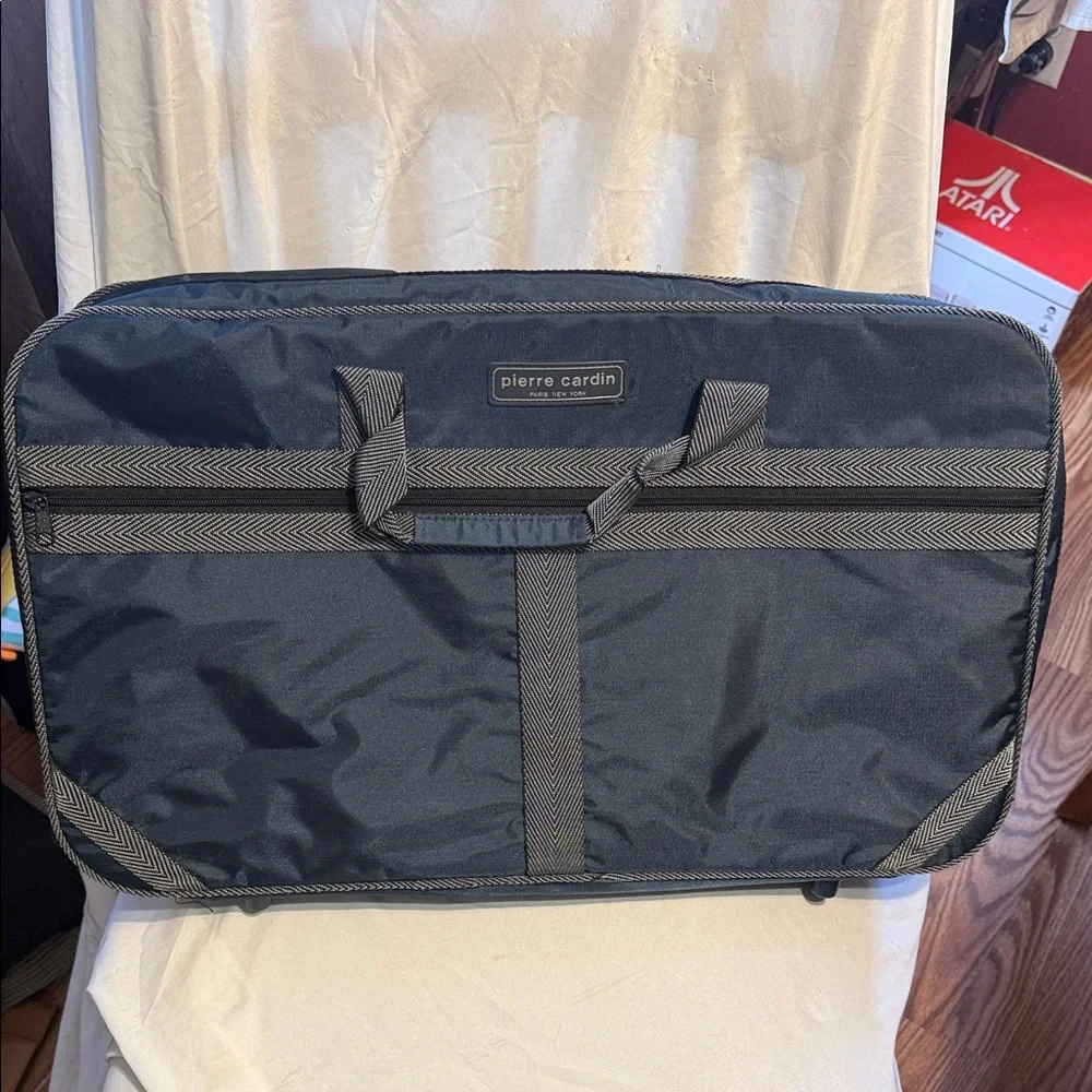 Vintage Pierre Cardin Nylon Travel Bundle Luggage Garment Bag